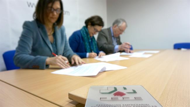 Firma del Convenio colectivo de FEFE | FEFE ep firmaconvenio colectivofefe