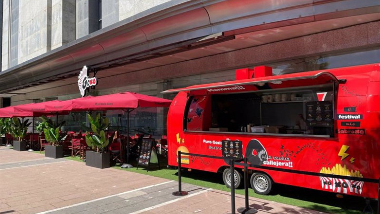 ep food truck de goxo de dabiz munoz en el corte ingles de puerto banus