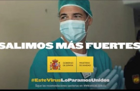 ep imagen del video de la campana institucional salimos mas fuertes difundido por el gobierno de