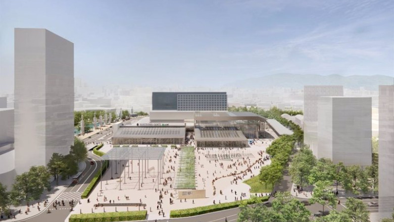 ep imagen virtual de la futura estacion de sants de barcelona ep imagen virtual de la futura estacion de sants de barcelona
