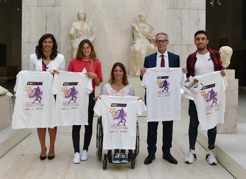 ep jose guirao y maria jose rienda con los embajadores de la semana europea del deporte 2019
