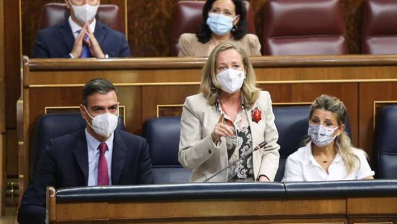 La vicepresidenta de Asuntos Económicos, Nadia Calviño, replica a la oposición en una sesión de control | CONGRESO ep la vicepresidenta de asuntos economicos nadia calvino replica a la oposicion en una sesion de