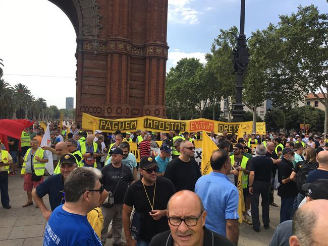 ep manifestaciontaxistasbarcelona