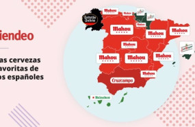 ep mapa de las cervezas favoritas de los espanoles ep mapa de las cervezas favoritas de los espanoles
