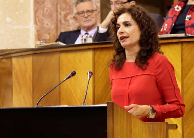 María Jesús Montero, este miércoles | EUROPA PRESS/PARLAMENTO ANDALUZ ep maria jesus montero este miercoles