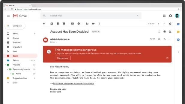 Nuevo aviso de seguridad en Gmail | GOOGLE ep nuevo avisoseguridadgmail