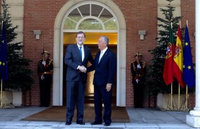 ep rajoy recibepresidente portugues marcelon rebelosousa