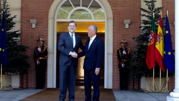 ep rajoy recibepresidente portugues marcelon rebelosousa