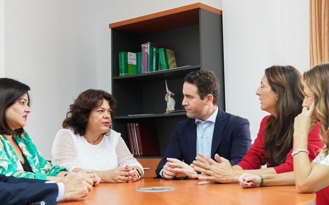 ep teodoro garcia egea con virginia perez y maria eugenia moreno
