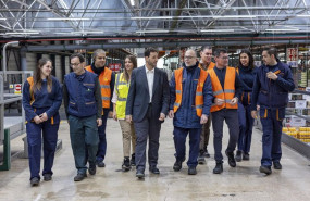 ep trabajadores del bloque logistico de mercadona en riba roja