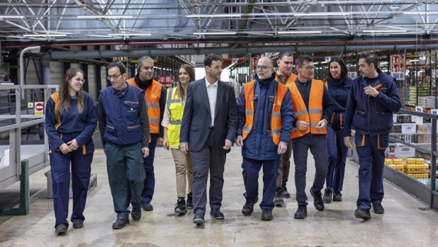 ep trabajadores del bloque logistico de mercadona en riba roja