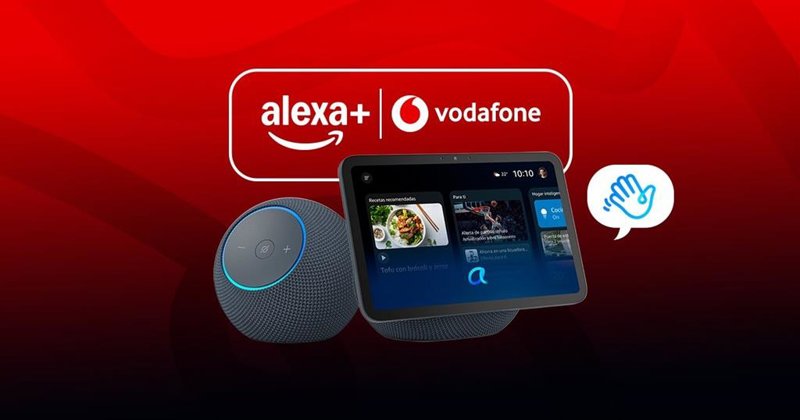 ep vodafone ofrecera en exclusiva los nuevos dispositivos echo con alexa en espana
