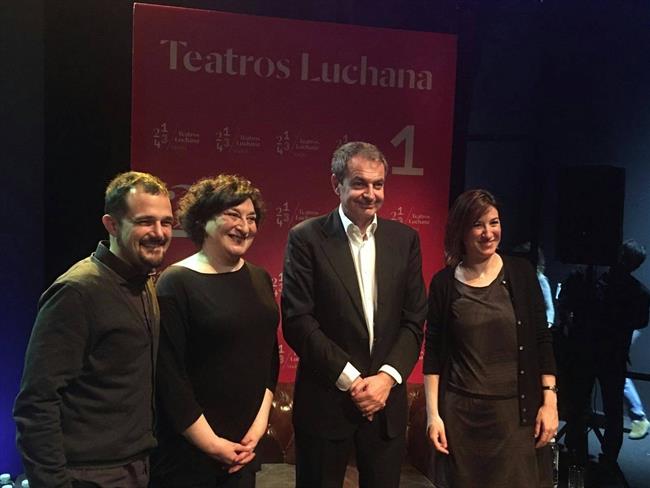 Zapatero en un acto de la Unión de Actores | UNIÓN DE ACTORES ep zapateroun actola unionactores