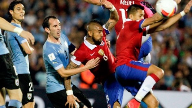chile uruguay futbol