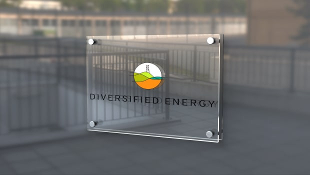 dl diversified energy logo oil gas sign ftse 250 min