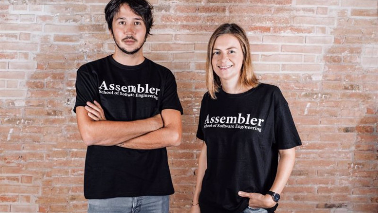 Archivo - Cristian Fondevila, cofundador y CEO, y Kasia Adamowicz, cofundadora y COO de Assembler Institute. | STUDENTFINANCE Y ASSEMBLER INSTITUTE OF TECHNOLOGY ep archivo cristian fondevila cofundador y ceo y kasia adamowicz cofundadora y coo de assembler