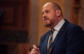 ep archivo   el diputado de vox david garcia gomis durante una sesion plenaria en el congreso de los