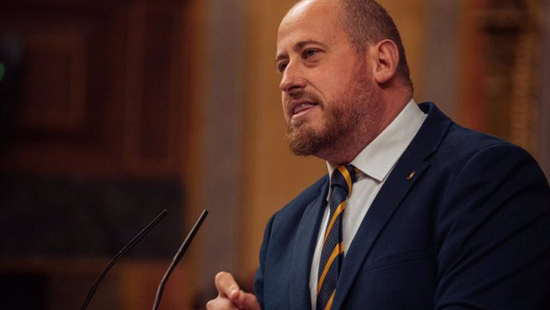 ep archivo   el diputado de vox david garcia gomis durante una sesion plenaria en el congreso de los