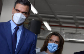 ep archivo   el presidente del gobierno pedro sanchez y la vicepresidenta tercera y ministra para la