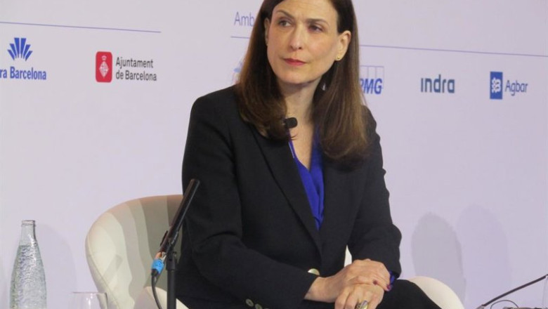 Archivo - La ceo de Vueling, Carolina Martinoli | EUROPA PRESS - Archivo ep archivo la ceo de vueling carolina martinoli
