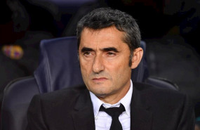 ep el entrenador del fc barcelona ernesto barcelona en el partido contra el borussia dortmund en el