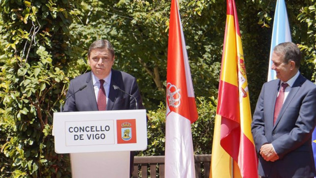 ep el ministro luis planas este lunes en vigo
