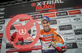 ep el piloto espanol toni bou repsol honda ha logrado este sabado en bilbao su quinto triunfo