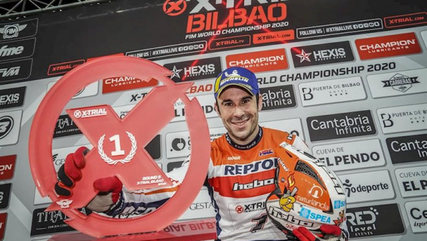 ep el piloto espanol toni bou repsol honda ha logrado este sabado en bilbao su quinto triunfo