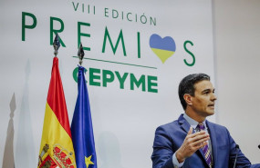 ep el presidente del gobierno pedro sanchez clausura la viii edicion de los premios cepyme en el ep el presidente del gobierno pedro sanchez clausura la viii edicion de los premios cepyme en el