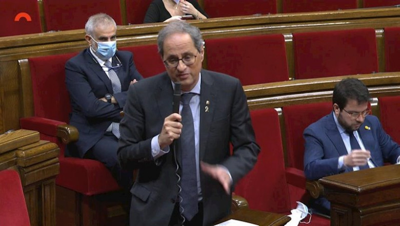 ep el presidente del govern quim torra en el pleno del parlament del 21 de mayo ep el presidente del govern quim torra en el pleno del parlament del 21 de mayo