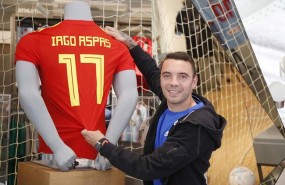 ep iago aspas posala camisetala seleccion espanola