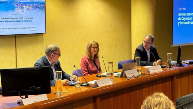 ep imagen del encuentro escenario geopolitico impacto en el sector exportador espanol organizado ep imagen del encuentro escenario geopolitico impacto en el sector exportador espanol organizado