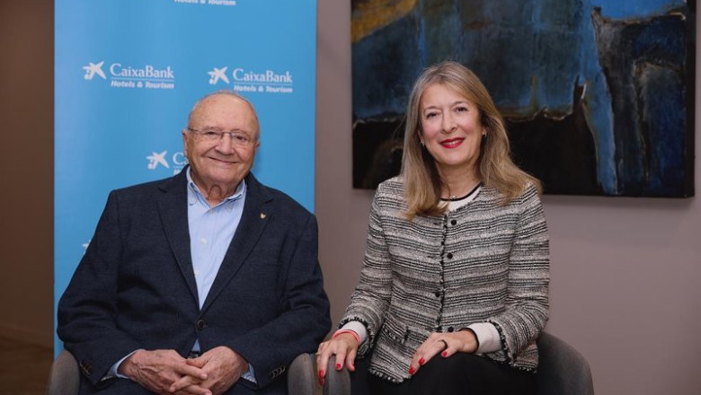 Joan Llull y María Cruz Rivera. | CAIXABANK ep joan llull y maria cruz rivera