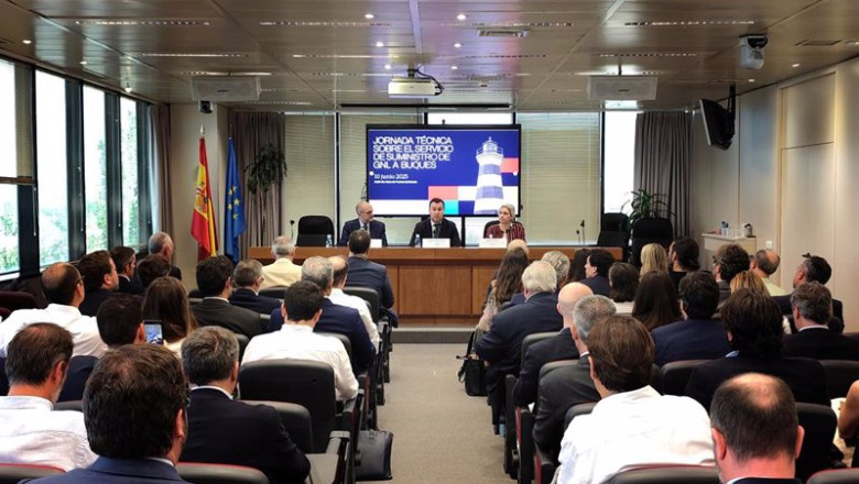 Jornadas de Puertos del Estado sobre el 'bunkering' de GNL | PUERTOS DEL ESTADO ep jornadas de puertos del estado sobre el bunkering de gnl