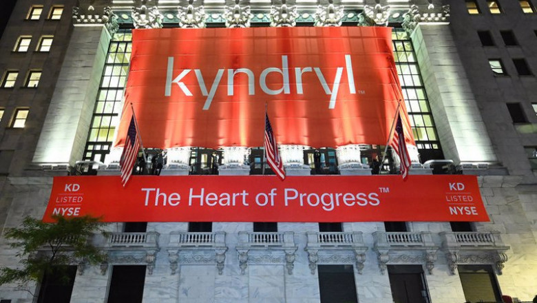 Kyndril en su debut a bolsa. | KYNDRYL/PR NEWSWIRE ep kyndril en su debut a bolsa