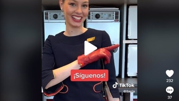 ep la aerolinea iberia lanza su perfil en tiktok