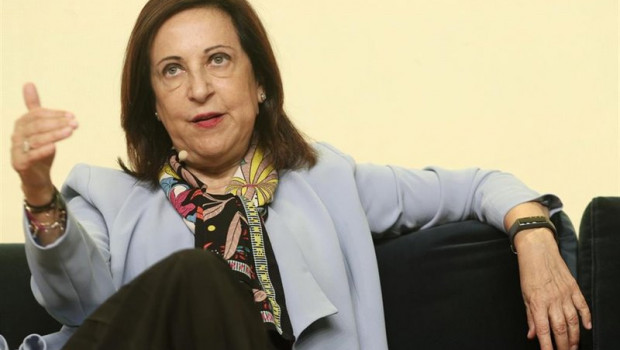ep la ministra de defensa en funciones margarita robles durante su intervencion en el forbes summit