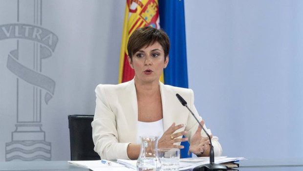 ep la ministra portavoz y de politica territorial isabel rodriguez durante una rueda de prensa