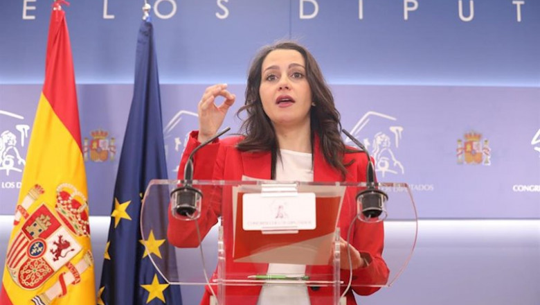 ep la portavoz de ciudadanos en el congrso ines arrimadas