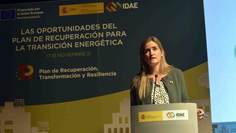 La secretaria de Estado de Energía, Sara Aagesen, en la feria Genera | MITECO ep la secretaria de estado de energia sara aagesen en la feria genera