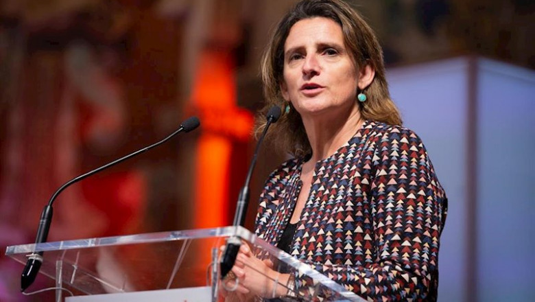 La vicepresidenta de Transición Ecológica en una foto de archivo | David Zorrakino - Europa Press - Archivo ep la vicepresidenta de transicion ecologica en una foto de archivo