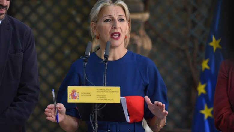 ep la vicepresidenta segunda del gobierno y ministra de trabajo y economia social yolanda diaz a 21 ep la vicepresidenta segunda del gobierno y ministra de trabajo y economia social yolanda diaz a 21