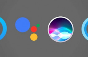 ep logos de siri cortana google assistant y alexa
