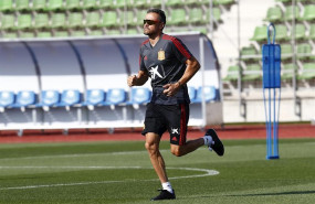 ep luis enrique entrenando con la seleccion