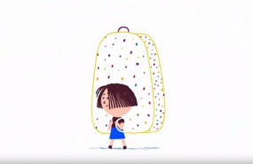 ep nora y su mochila menguante campana de la felgtb