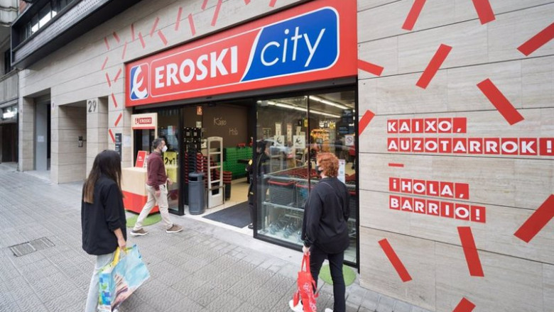 ep nuevo supermecado eroski en bilbao