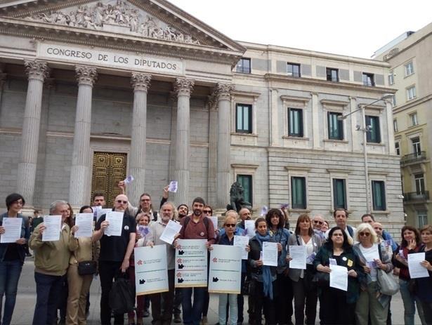 Organizaciones sociales frente al Congreso | ONGD ep organizaciones sociales frentecongreso