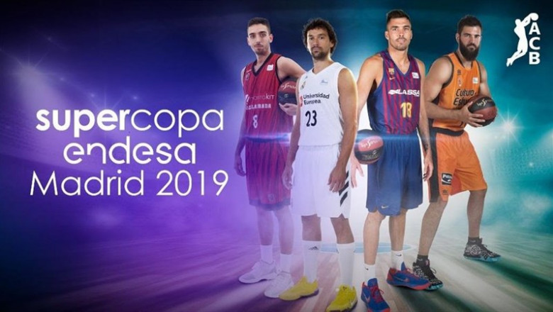 Real Madrid, Barça Lassa, Valencia Basket y Montakit Fuenlabrada disputarán la Supercopa Endesa | ACB PHOTO ep real madrid bara lassa valencia basketmontakit fuenlabrada disputaransupercopa endesa