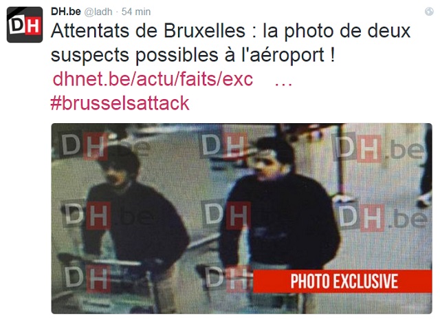 bruselas atentados sopechosos twitter