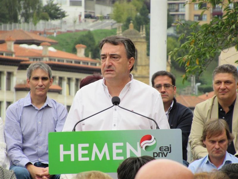 ep aitor esteban pnv en bilbao